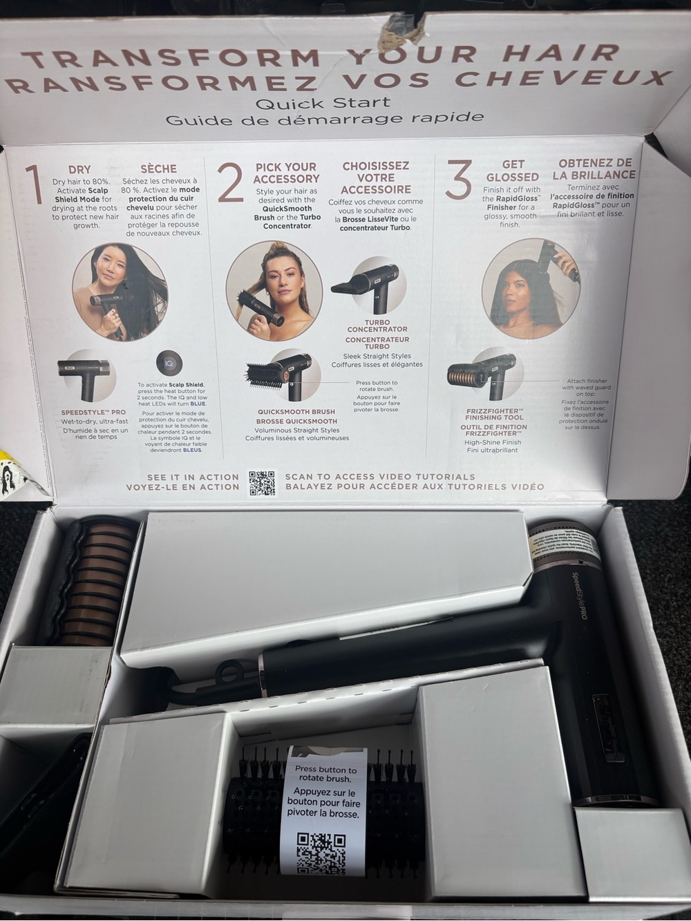 Shark SpeedStyle Pro Professional Performance High-Velocity Hair Dryer System